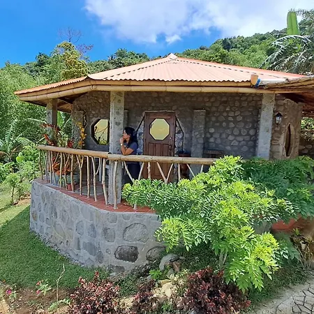 Eco Farm Romantic Stone House 700 Meters Above Sea Level At Camiguin Island Mambajao Exterior photo