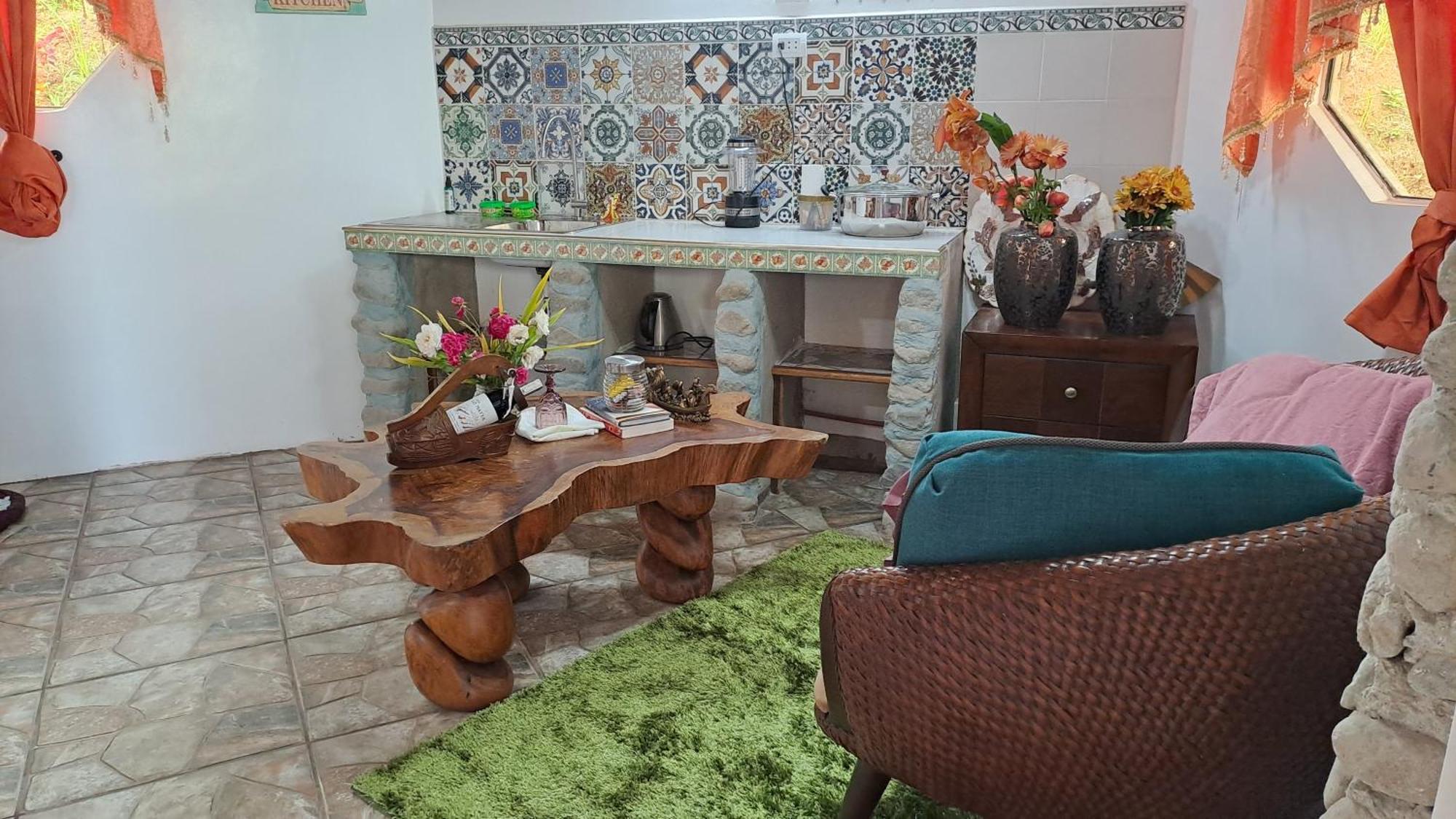 Eco Farm Romantic Stone House 700 Meters Above Sea Level At Camiguin Island